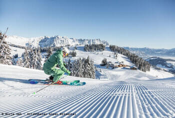 Skifahren Skiwelt Wilder Kaiser Brixental © Mirja Geh - Kitzbüheler Alpen Brixental