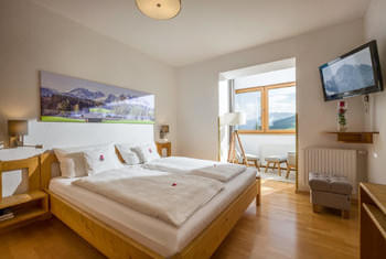 Doppelzimnmer mit Loggia - Urlaub bei Kitzbühel