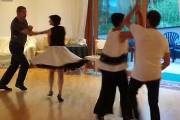 Tanzen im Urlaub - Gartenhotel Rosenhof