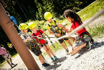 Horn Park pour enfants Harschbichl © Mirja Geh - Alpes de Kitzbühel St. Johann in Tirol