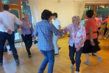 Dance party at the Hotel Kitzbühel