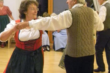 Senior dance on holiday KItzbüheler Alpen