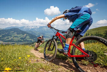 Plaisir à vélo dans les Alpes de Kitzbühel © Haiden Erwin - Brixental