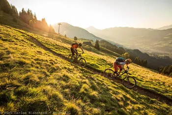 Trail in Kirchberg - Fleckalmbahn © Eye5 Carlos Blanchard - Brixental