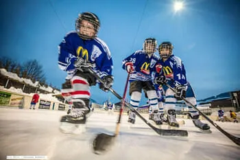 Patinage sur glace Panorama Badewelt © Joe Hölzl - Monde du bain panoramique