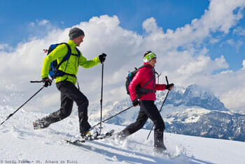 Schneeschuhwanderung mit Ausblick © Franz Gerdl - St. Johann in Tirol