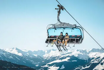 Skier sur les pistes © Gartner Mathäus - Alpes de Kitzbühel