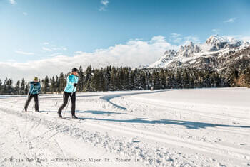  Cross-country skiing with view © Mirja Geh Eye5 - Kitzbühel Alps St. Johann in Tirol