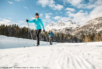  Ski de fond © Mirja Geh - Alpes de Kitzbühel St. Johann in Tirol
