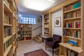 Large selection of books - library for the vacation