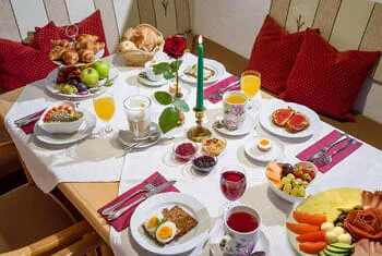 Buffet de petit déjeuner