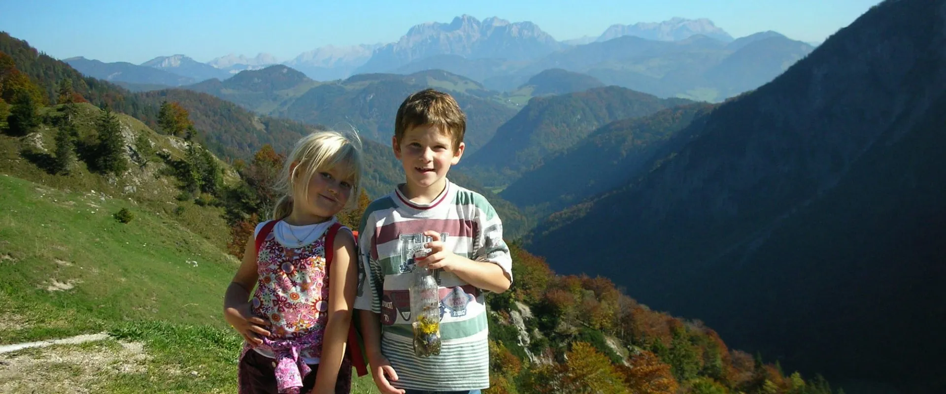 Kinder in den Bergen - Gartenhotel Rosenhof bei Kitzbühel